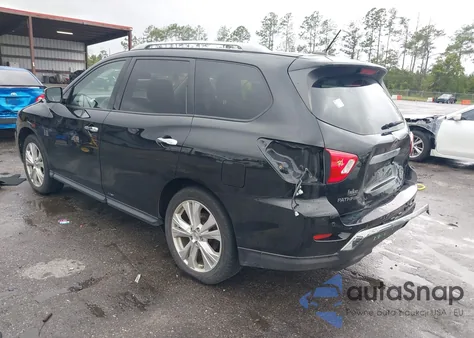 2018 Nissan Pathfinder Sl z USA, uszkodzony, nr VIN 5N1DR2MM9JC613195